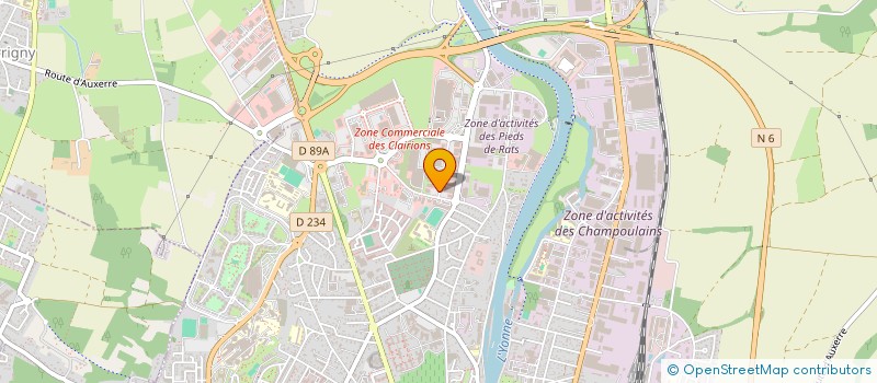 localisation de l'entreprise MEALWORLD à AUXERRE