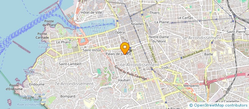 localisation de l'entreprise MEAN PARIS 1 à MARSEILLE