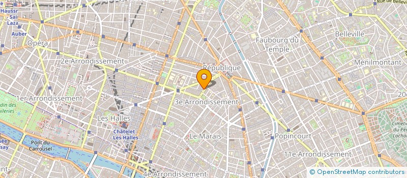 localisation de l'entreprise MEANDRE  PARIS