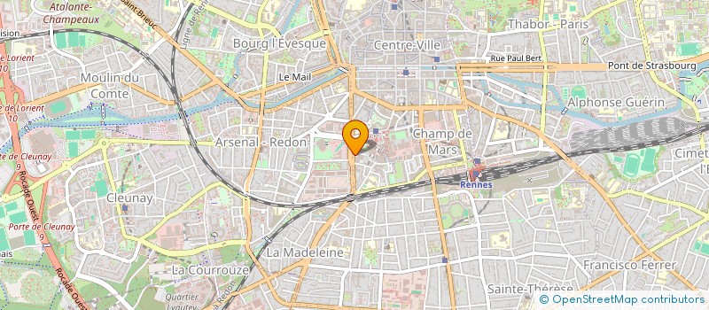 localisation de l'entreprise MEANTIME  RENNES