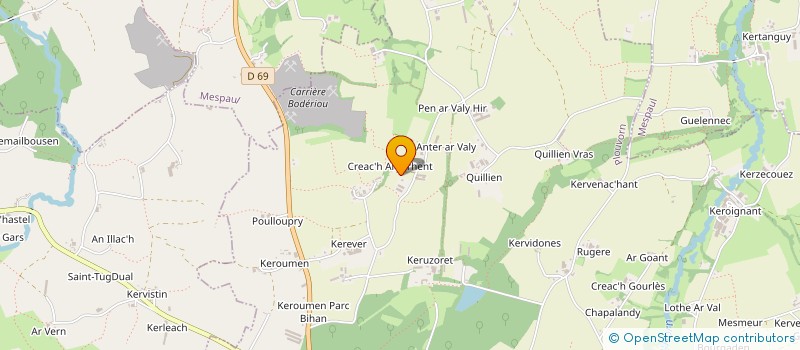 localisation de l'entreprise MEAR'S  PLOUVORN