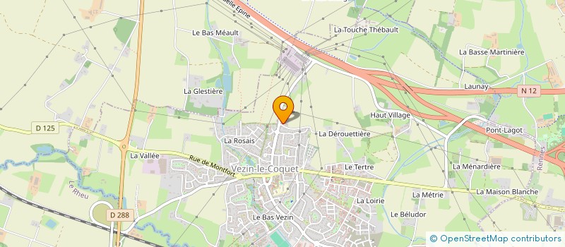 localisation de l'entreprise MEARA AI  VEZIN-LE-COQUET