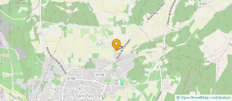 localisation de l'entreprise MEARAS IMMO  SAINT-PAUL-TROIS-CHATEAUX