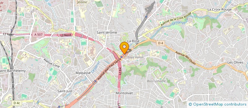 localisation de l'entreprise MEAS à MARSEILLE