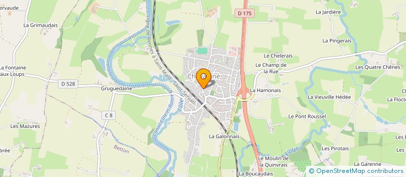 localisation de l'entreprise MEASUREALL  CHEVAIGNE
