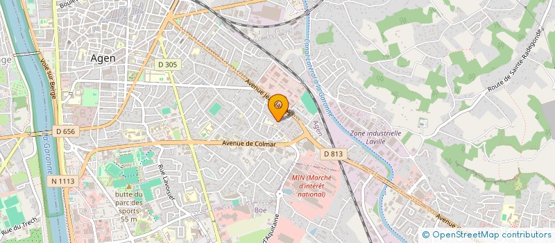 localisation de l'entreprise MEAT 47  AGEN