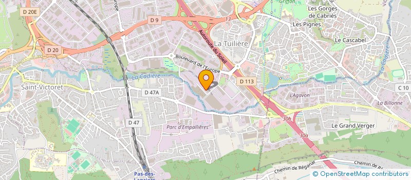 localisation de l'entreprise MEAT AKYCZY  SAINT-VICTORET