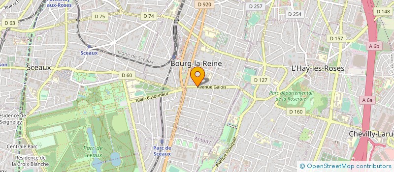 localisation de l'entreprise MEAT B2B  BOURG-LA-REINE
