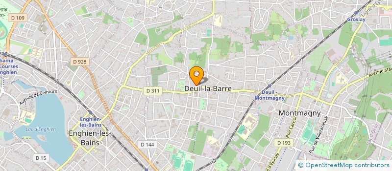 localisation de l'entreprise MEAT&CO à DEUIL-LA-BARRE