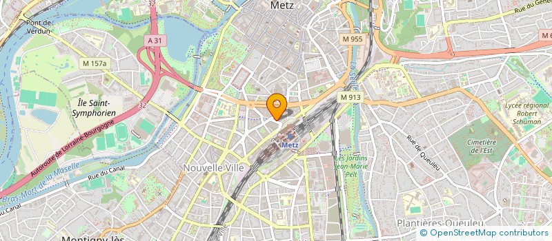 localisation de l'entreprise MEAT HOUSE  METZ