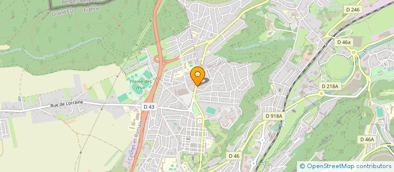 localisation de l'entreprise MEAT PARTENERS à LONGWY