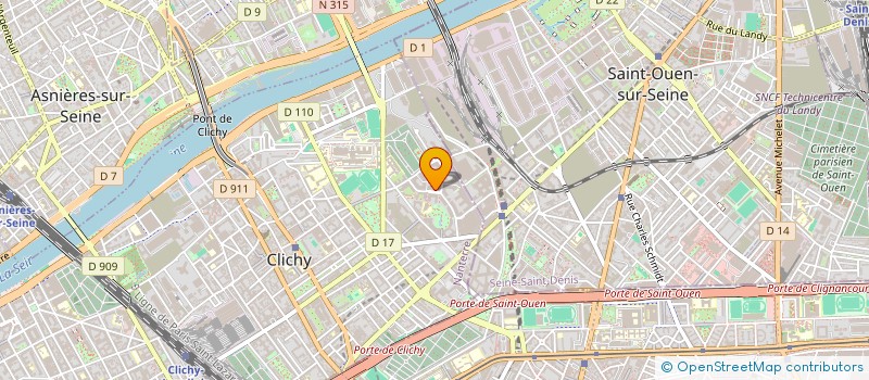 localisation de l'entreprise MEATPACK EXPLOITATION à CLICHY