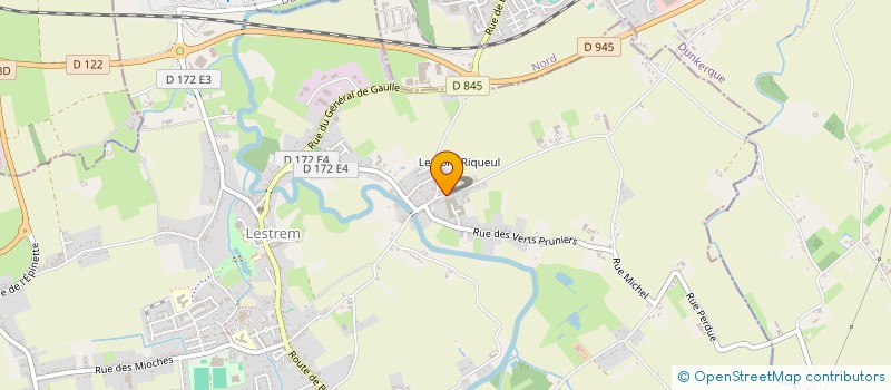 localisation de l'entreprise MEAUX  LESTREM