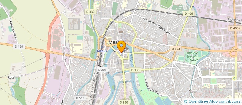 localisation de l'entreprise MEAUX CONNECTION à MEAUX