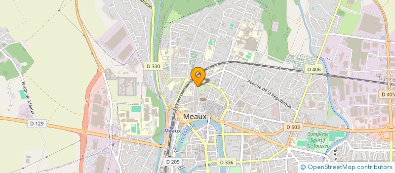 localisation de l'entreprise MEAUX MARNE OURCQ TOURISME  MEAUX