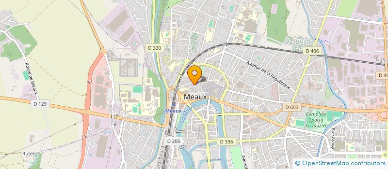 localisation de l'entreprise MEAUX SERVICE AUTO à MEAUX