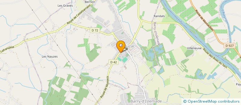 localisation de l'entreprise MEAUZAC AUTOMOBILES  MEAUZAC