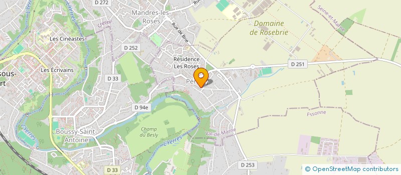 localisation de l'entreprise MEB  PERIGNY