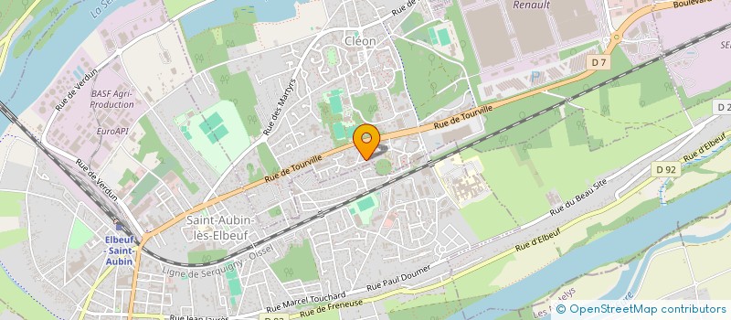 localisation de l'entreprise MEB COMMUNICATION  CLEON