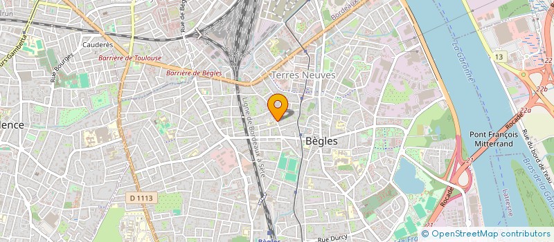 localisation de l'entreprise MEB CONSEIL à BEGLES