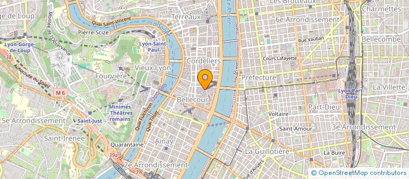 localisation de l'entreprise MEB SOLUTIONS à LYON
