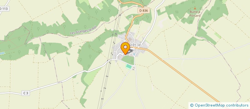 localisation de l'entreprise MEBA HOLDING  LA FORET-LE-ROI