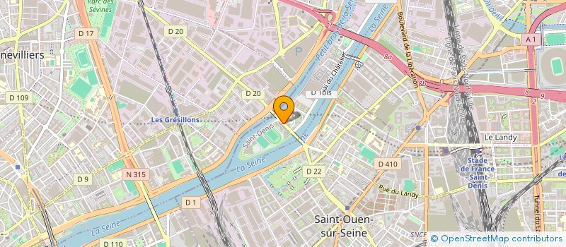 localisation de l'entreprise MEBAGOSPEL  L'ILE-SAINT-DENIS