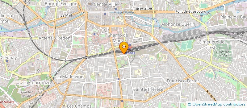 localisation de l'entreprise MEBAHIAH  RENNES