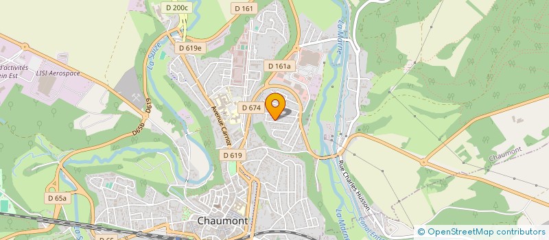 localisation de l'entreprise MEBARKI HAMID à CHAUMONT