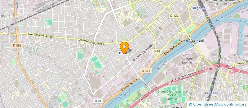 localisation de l'entreprise MEBARKIA YACINE SAS  ARGENTEUIL