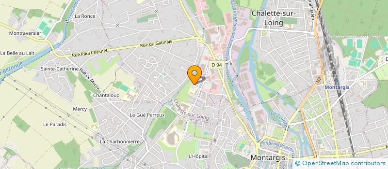localisation de l'entreprise MEBESAV  CHALETTE-SUR-LOING
