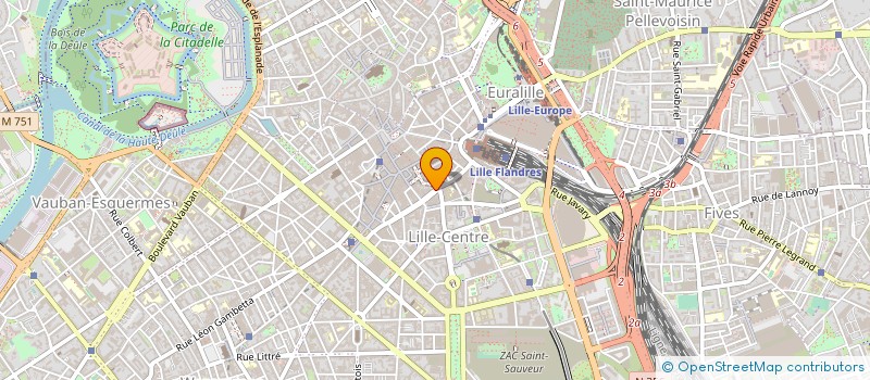 localisation de l'entreprise MEBI SA - AGENCY N°1 à LILLE