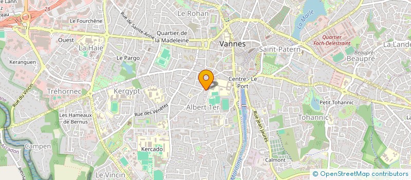 localisation de l'entreprise MEBIHAN à VANNES