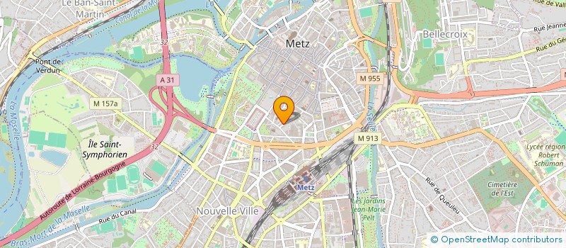 localisation de l'entreprise MEBO FRANCE LUBRIFIANT HAUTE PERFORMANCE à METZ