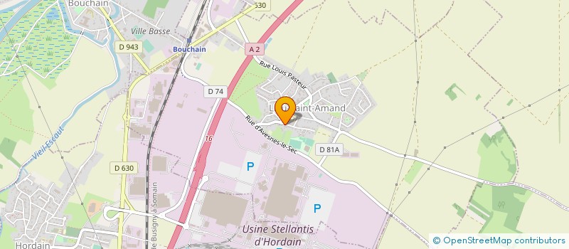 localisation de l'entreprise MEC  LIEU-SAINT-AMAND