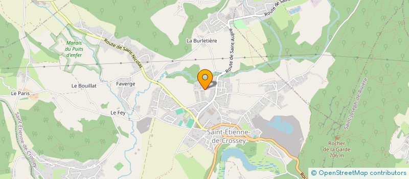 localisation de l'entreprise MEC : MOB EN CHARTREUSE  SAINT-ETIENNE-DE-CROSSEY