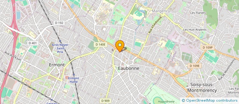 localisation de l'entreprise MECA 24&PLUS à EAUBONNE