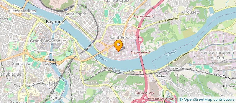localisation de l'entreprise MECA 3000 à BAYONNE