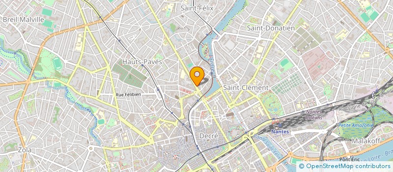localisation de l'entreprise MECA  NANTES