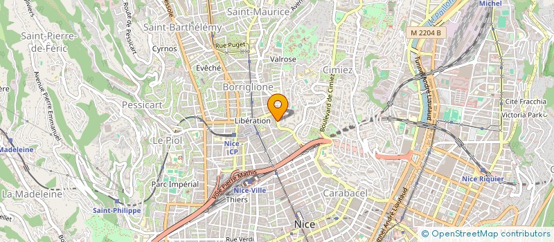 localisation de l'entreprise MECA  NICE