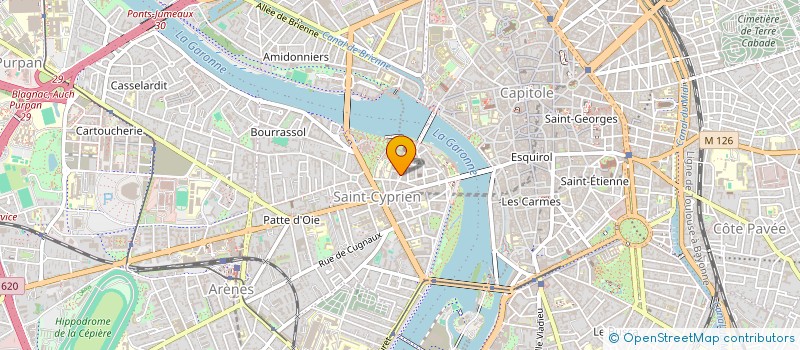 localisation de l'entreprise MECA AERO CONSULTING à TOULOUSE