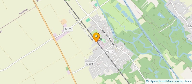 localisation de l'entreprise MECA AUTO 10  PAYNS