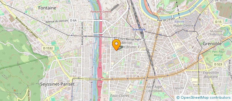 localisation de l'entreprise MECA AUTO à GRENOBLE
