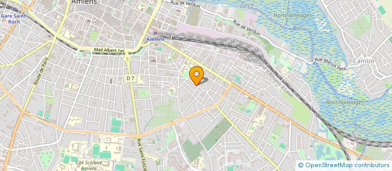 localisation de l'entreprise MECA AUTO à AMIENS