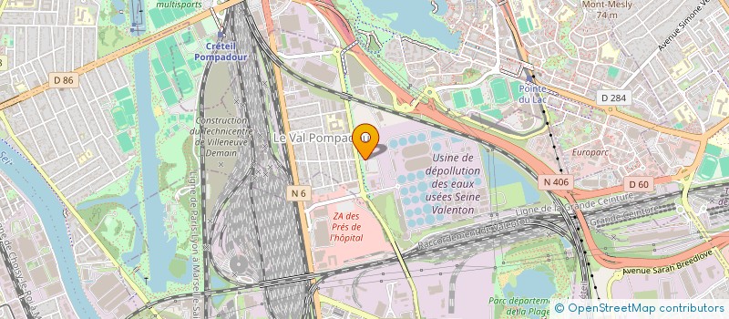 localisation de l'entreprise MECA AUTO 94 à VALENTON