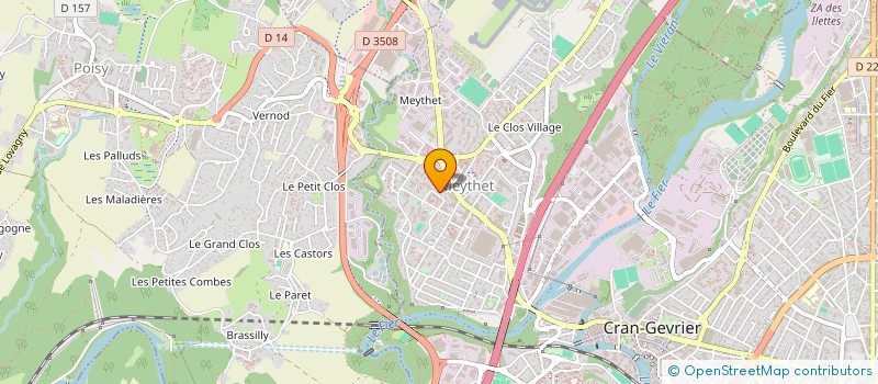 localisation de l'entreprise MECA AUTO DRIVE à ANNECY