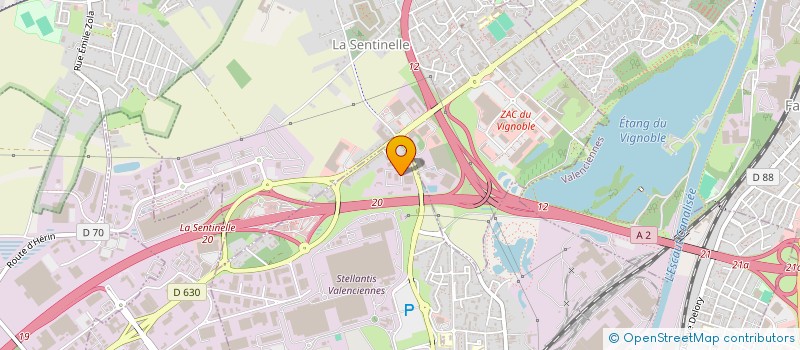 localisation de l'entreprise MECA  AUTO MOTO  TRITH-SAINT-LEGER