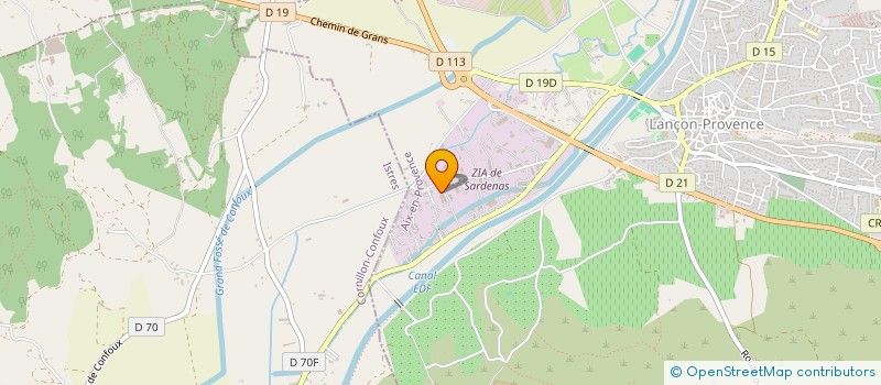 localisation de l'entreprise MECA AUTO PROVENCE  LANCON-PROVENCE