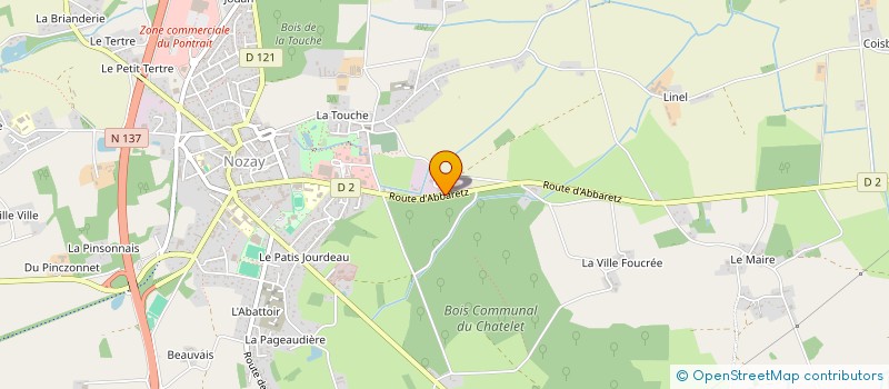 localisation de l'entreprise MECA AUTO SERVICES à NOZAY