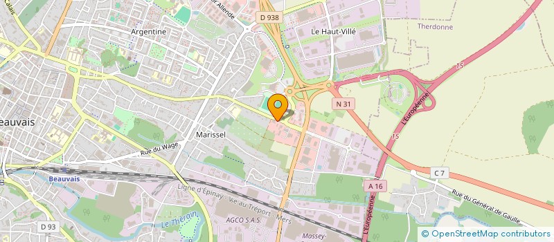 localisation de l'entreprise MECA AUTOS BEAUVAIS  BEAUVAIS